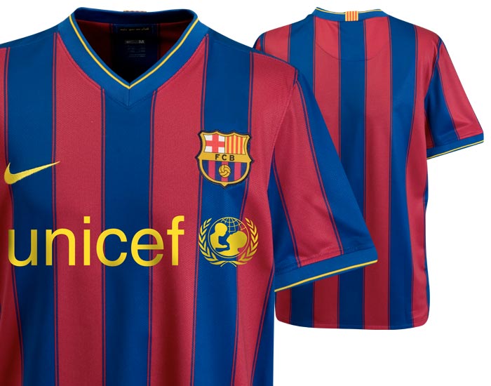 barcelona unicef jersey