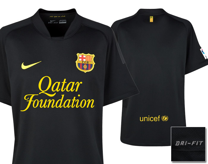barcelona football kit away